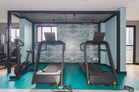 Apartamento para alugar com 43m², 2 quartos e sem vaga Apartamento para alugar com 43m², 2 quartos e sem vagaAcademia