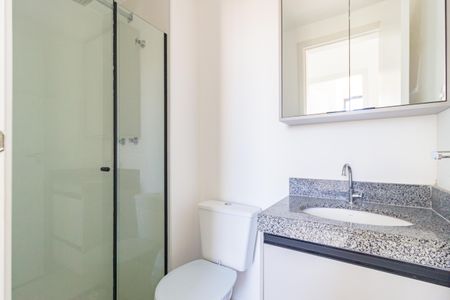 Apartamento para alugar com 43m², 2 quartos e sem vaga Apartamento para alugar com 43m², 2 quartos e sem vagaBanheiro