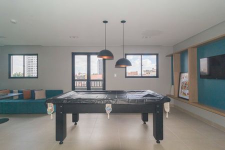 Apartamento para alugar com 43m², 2 quartos e sem vaga Apartamento para alugar com 43m², 2 quartos e sem vagaSalão de jogos