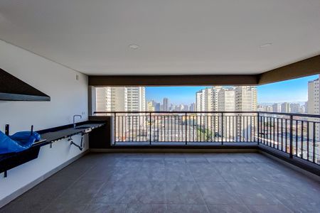 Varanda da Sala de apartamento à venda com 3 quartos, 129m² em Alto da Mooca, São Paulo