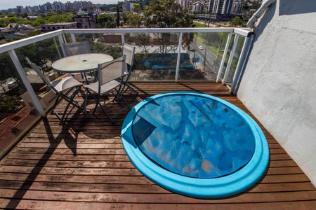 Varanda da Sala de apartamento para alugar com 2 quartos, 135m² em Agronomia, Porto Alegre