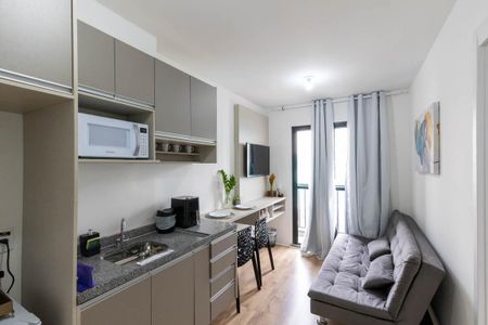 Sala de apartamento para alugar com 1 quarto, 27m² em Centro Histórico de São Paulo, São Paulo