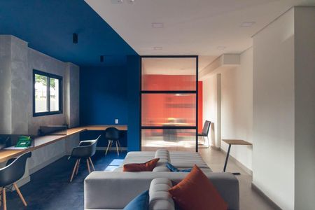 Apartamento para alugar com 27m², 1 quarto e sem vaga Apartamento para alugar com 27m², 1 quarto e sem vagaÁrea comum - Coworking