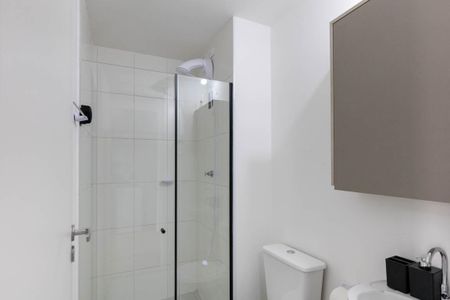 Apartamento para alugar com 27m², 1 quarto e sem vaga Apartamento para alugar com 27m², 1 quarto e sem vagaBanheiro