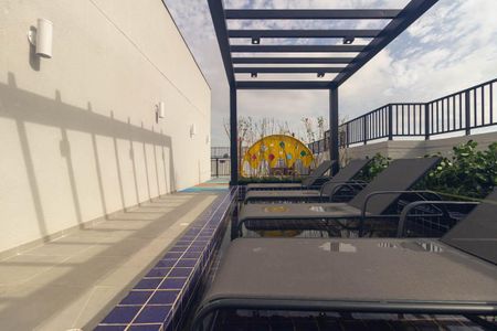 Apartamento para alugar com 27m², 1 quarto e sem vaga Apartamento para alugar com 27m², 1 quarto e sem vagaÁrea comum - Lounge