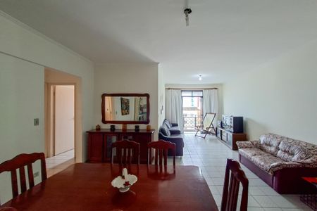 Sala de apartamento para alugar com 3 quartos, 105m² em Vila Assuncao, Praia Grande
