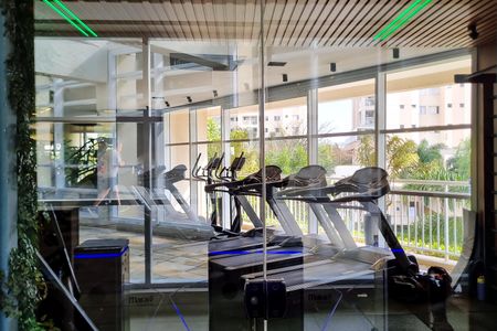 Apartamento para alugar com 245m², 3 quartos e 3 vagas Apartamento para alugar com 245m², 3 quartos e 3 vagasÁrea comum - Academia