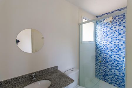 Casa de condomínio para alugar com 84m², 3 quartos e 2 vagasBanheiro do Quarto 3 - Suíte