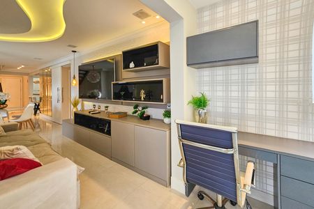 Sala de apartamento para alugar com 2 quartos, 196m² em Jardim Las Palmas, Guarujá