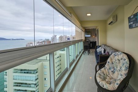 Varanda da Sala de apartamento para alugar com 2 quartos, 196m² em Jardim Las Palmas, Guarujá