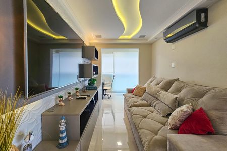 Sala de apartamento para alugar com 2 quartos, 196m² em Jardim Las Palmas, Guarujá