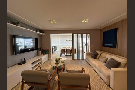 Sala de apartamento à venda com 4 quartos, 113m² em Várzea da Barra Funda, São Paulo