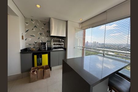 Varanda Gourmet de apartamento à venda com 4 quartos, 113m² em Várzea da Barra Funda, São Paulo