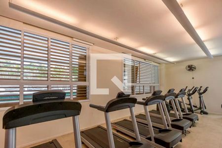 Apartamento para alugar com 48m², 1 quarto e 1 vaga Apartamento para alugar com 48m², 1 quarto e 1 vagaAcademia