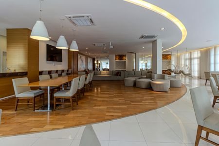 Apartamento para alugar com 48m², 1 quarto e 1 vaga Apartamento para alugar com 48m², 1 quarto e 1 vagaÁrea comum - Salão de Festas