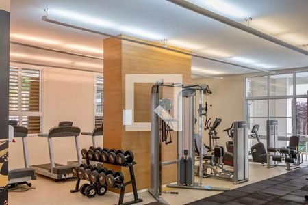 Apartamento para alugar com 48m², 1 quarto e 1 vaga Apartamento para alugar com 48m², 1 quarto e 1 vagaAcademia