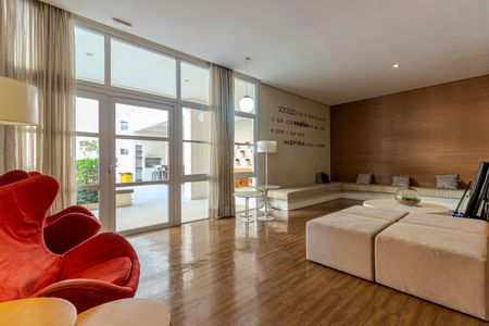 Apartamento para alugar com 48m², 1 quarto e 1 vaga Apartamento para alugar com 48m², 1 quarto e 1 vagaÁrea comum - Salão de Festas