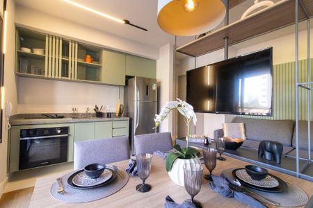 Apartamento à venda com 43m², 1 quarto e 1 vagaSala/Cozinha