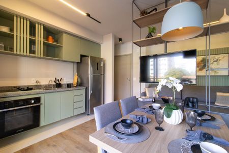 Apartamento à venda com 43m², 1 quarto e 1 vagaSala/Cozinha