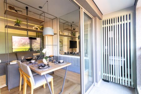 Apartamento à venda com 43m², 1 quarto e 1 vagaVaranda