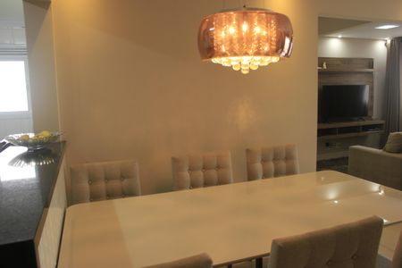 Apartamento à venda com 75m², 3 quartos e 2 vagasSala de jantar