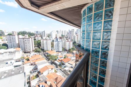 Apartamento à venda com 161m², 4 quartos e 3 vagasVaranda do quarto 1