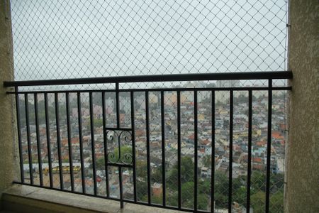 Varanda da Sala de apartamento à venda com 2 quartos, 55m² em Suiço, São Bernardo do Campo