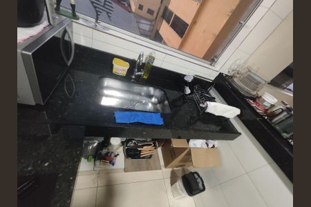 Cozinha de apartamento à venda com 2 quartos, 57m² em Linda Vista, Contagem