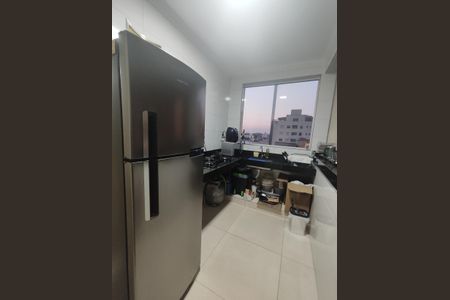 Cozinha de apartamento à venda com 2 quartos, 57m² em Linda Vista, Contagem