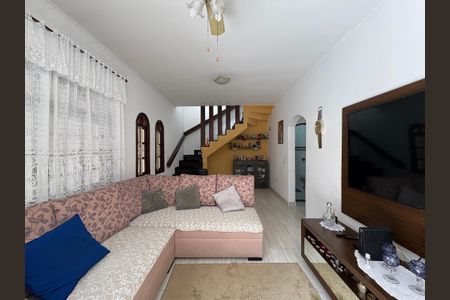 Sala de casa à venda com 3 quartos, 147m² em Vila Lucinda, Santo André