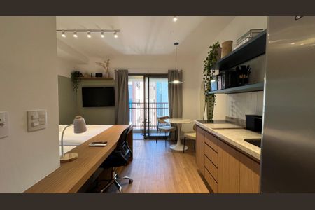 Studio à venda com 33m², 1 quarto e sem vaga Studio à venda com 33m², 1 quarto e sem vagaCozinha