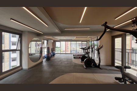 Studio à venda com 33m², 1 quarto e sem vaga Studio à venda com 33m², 1 quarto e sem vagaAcademia