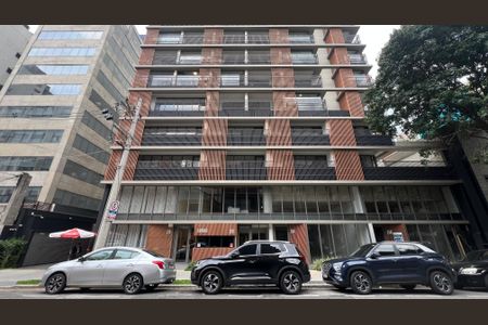 Studio à venda com 33m², 1 quarto e sem vaga Studio à venda com 33m², 1 quarto e sem vagaFachada