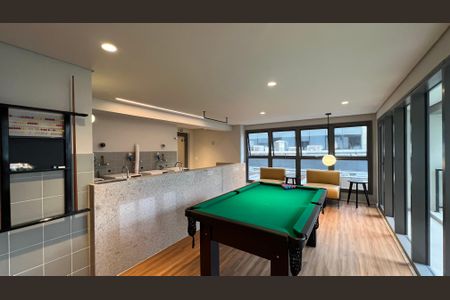 Studio à venda com 33m², 1 quarto e sem vaga Studio à venda com 33m², 1 quarto e sem vagaÁrea comum - Salão de jogos
