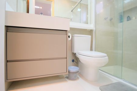 Apartamento à venda com 224m², 3 quartos e 4 vagasBanheiro da Suíte 3