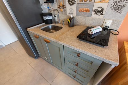 Studio para alugar com 24m², 1 quarto e sem vaga Studio para alugar com 24m², 1 quarto e sem vagaCozinha