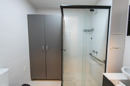 Studio para alugar com 24m², 1 quarto e sem vaga Studio para alugar com 24m², 1 quarto e sem vagaBanheiro