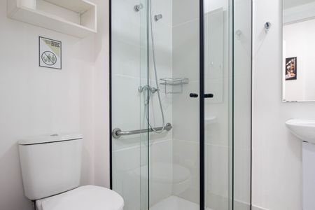 Apartamento para alugar com 20m², 1 quarto e sem vaga Apartamento para alugar com 20m², 1 quarto e sem vagaBanheiro