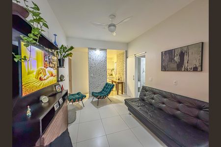 Sala de apartamento à venda com 2 quartos, 63m² em Botafogo, Rio de Janeiro