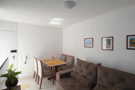 Sala de apartamento para alugar com 2 quartos, 44m² em Nossa Senhora da Conceição, Contagem