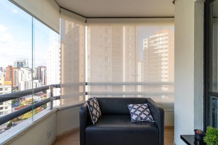 Varanda de apartamento à venda com 4 quartos, 121m² em Pompeia, São Paulo