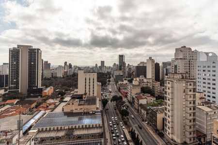 Vista da Varanda de apartamento para alugar com 1 quarto, 39m² em Consolação, São Paulo
