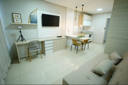 Apartamento para alugar com 46m², 1 quarto e 1 vaga