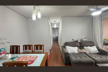 Sala de Jantar de apartamento à venda com 3 quartos, 84m² em Parque Sao Vicente, Santo André