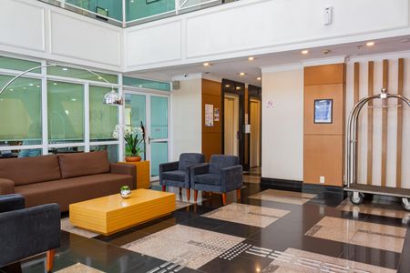 Studio para alugar com 30m², 1 quarto e 1 vagaHall social