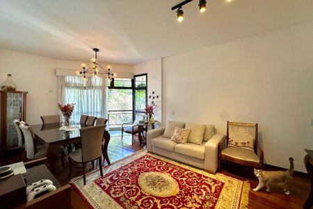 Sala de apartamento à venda com 3 quartos, 127m² em Lagoa, Rio de Janeiro