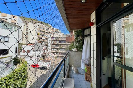 Varanda de apartamento à venda com 3 quartos, 127m² em Lagoa, Rio de Janeiro