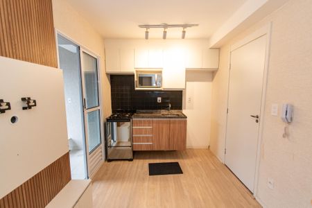 Sala/cozinha de apartamento para alugar com 2 quartos, 43m² em Vila Monumento, São Paulo