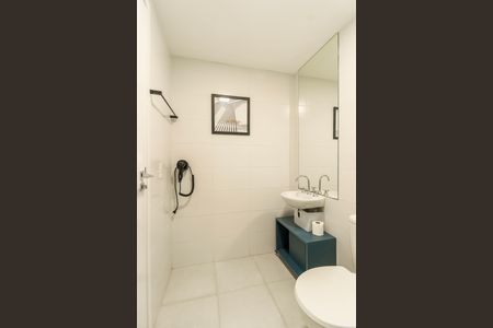 Studio para alugar com 26m², 1 quarto e sem vaga Studio para alugar com 26m², 1 quarto e sem vagaBanheiro