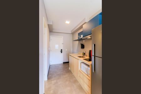 Studio para alugar com 26m², 1 quarto e sem vaga Studio para alugar com 26m², 1 quarto e sem vagaCozinha